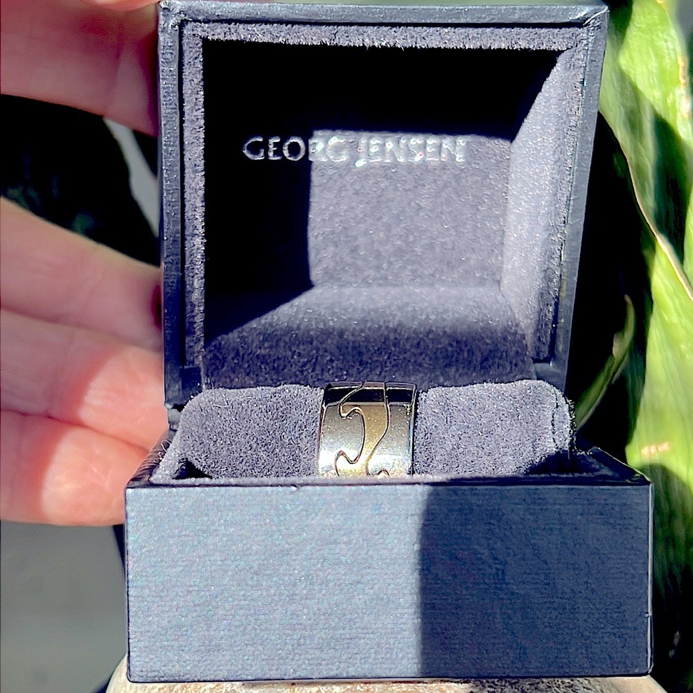 Georg Jensen 18k fusion ring - Picture 6 of 17
